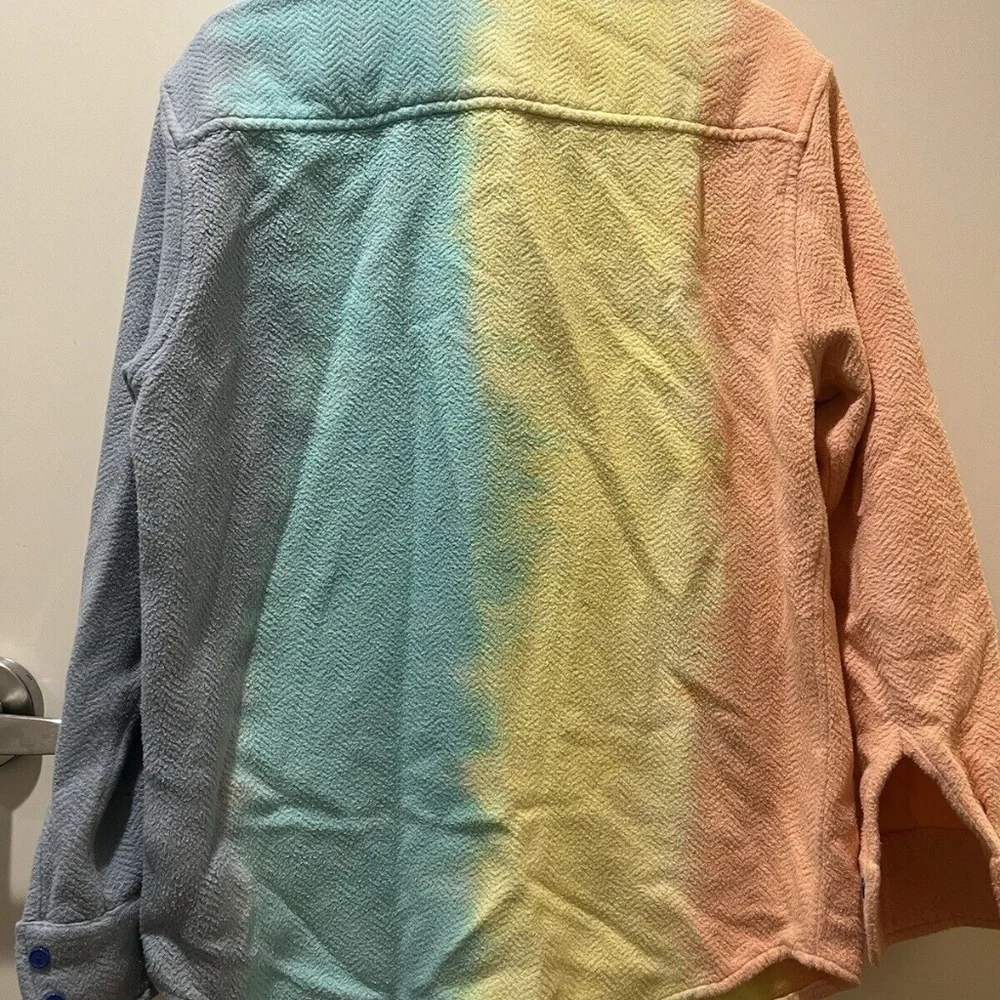 Multicolor Gradient Men's Shirt - Picture 2 of 7